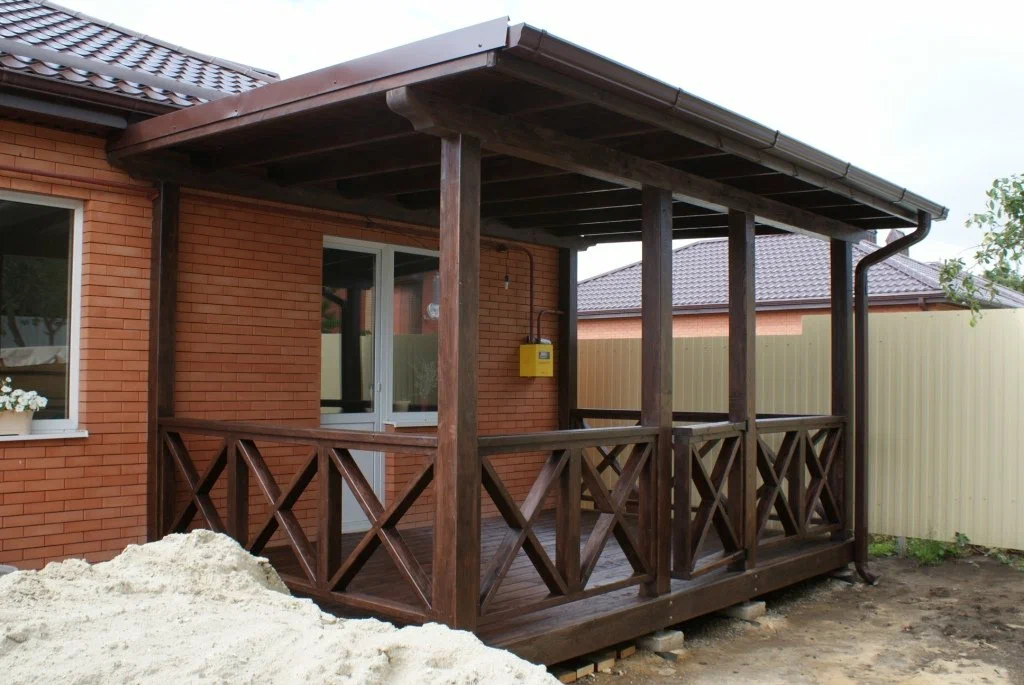 Деревянные пристройки